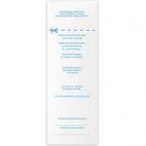 BOLSA PARA ESTERILIZAR 7.5X23X4 POR PIEZA