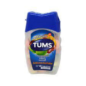 TUMS 750 MG. ANTIACIDO CARBONATO DE