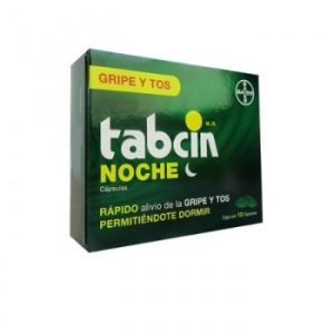 TABCIN NOCHE CAJA CON 12 CAPSULAS 