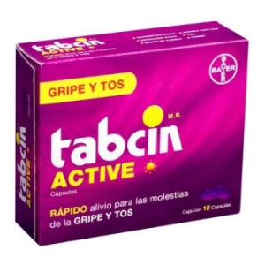 TABCIN ACTIVE CAPSULAS CAJA CON 12