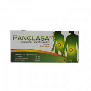 PANCLASA 80MG/80MG FLOROGUCINOL.