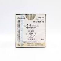 CATGUT CROMICO 3-0 26MM Atramat