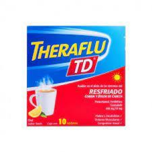 THERAFLU TD PARACETAMOL FENILEFRINA