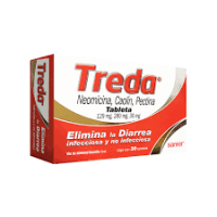 TREDA 129 MG/ 280 MG/ 30MG CON 20 TABLETAS