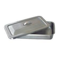 CHAROLA PARA INSTRUMENTAL CON TAPA 23 X13CM