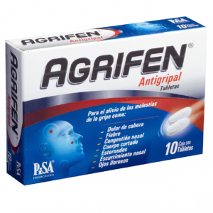 AGRIFEN CAJA CON 10 TABLETAS 
