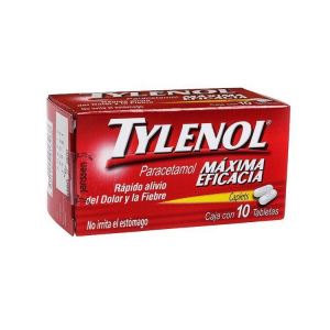 TYLENOL 500MG PARACETAMOL C/10 TAB