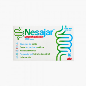 NESAJAR 100 MG./300 MG CON 16 CAPS