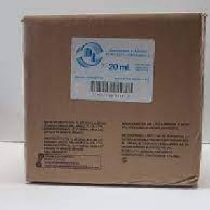 JERINGA SIN AGUJA 20 ML DL