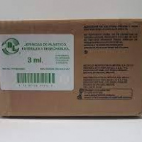 JERINGA 3ML 21X32 MM VERDE DL C/100