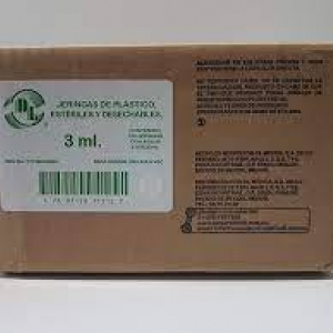 JERINGA 3ML 21X32 MM VERDE DL C/100