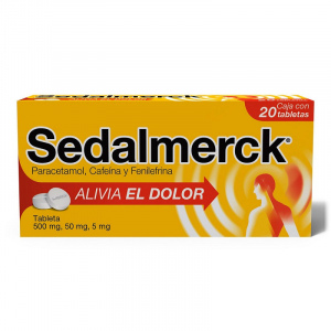 SEDALMERCK CAJA CON 20 TABLETAS 