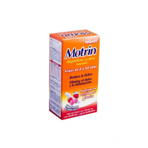 MOTRIN INFANTIL 120 ML - IBUPROFENO 2