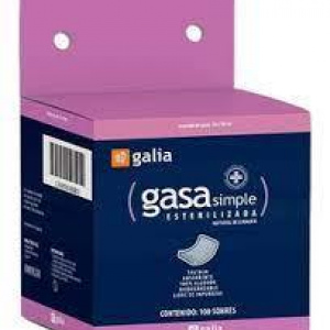 GASA ESTÉRIL 10X10 C/100 GALIA
