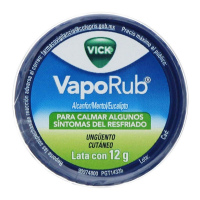VAPORUB UNGÜENTO TOPICO ALCANFOR LATA 12G