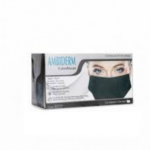 CUBREBOCAS AMBIDERM NEGRO 
